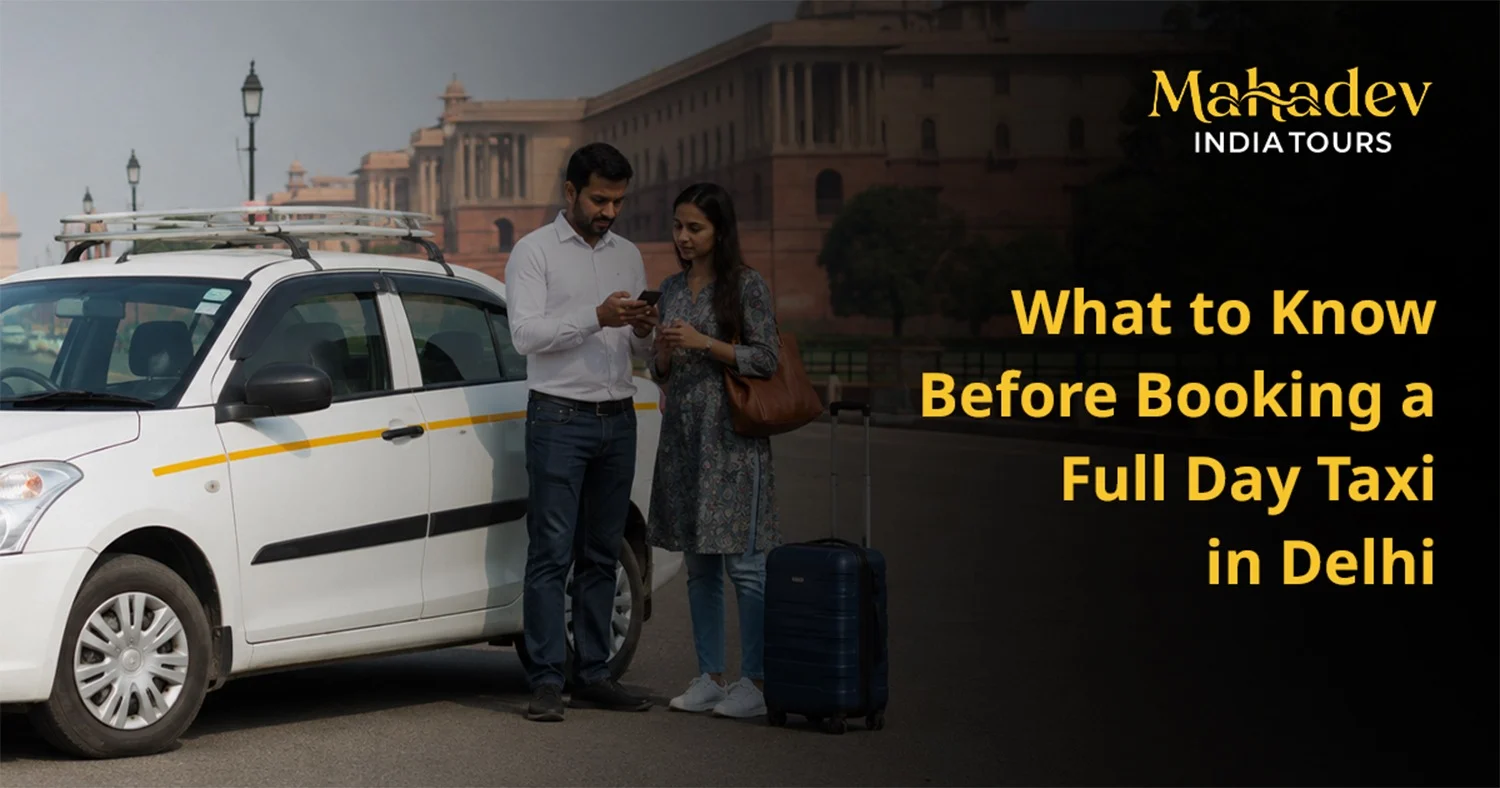 booking a Full Day Taxi in Delhi